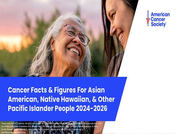 Cancer Facts and Figures for Asian American, Native Hawaiian, and Other Pacific Islander People 2024-2026 Slideshow Presentation Cover Image
